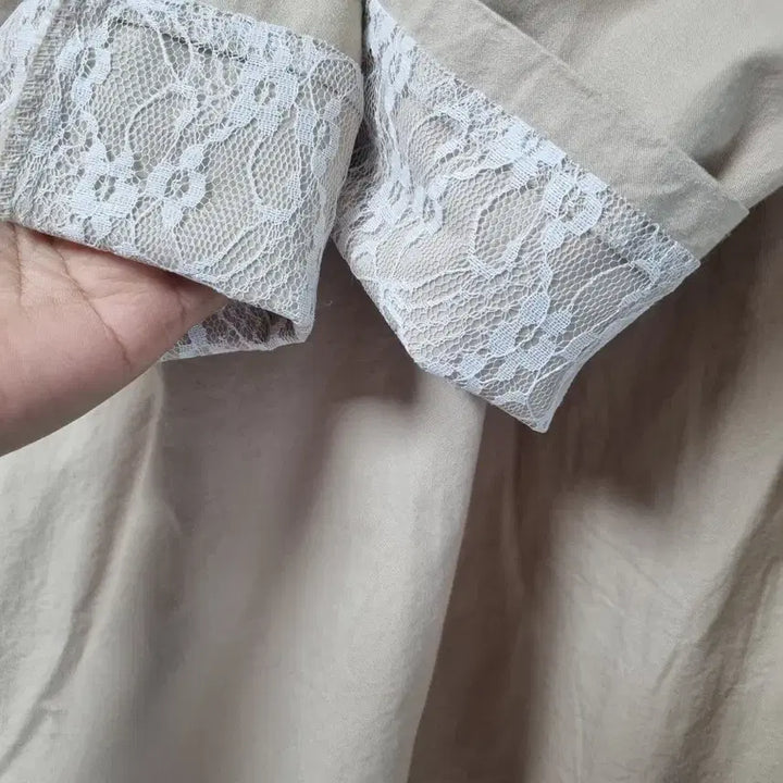[BUNJANG] The Mode Lab Lace Yasan Jacket / 더모드랩  레이스 야상 자켓 66~77