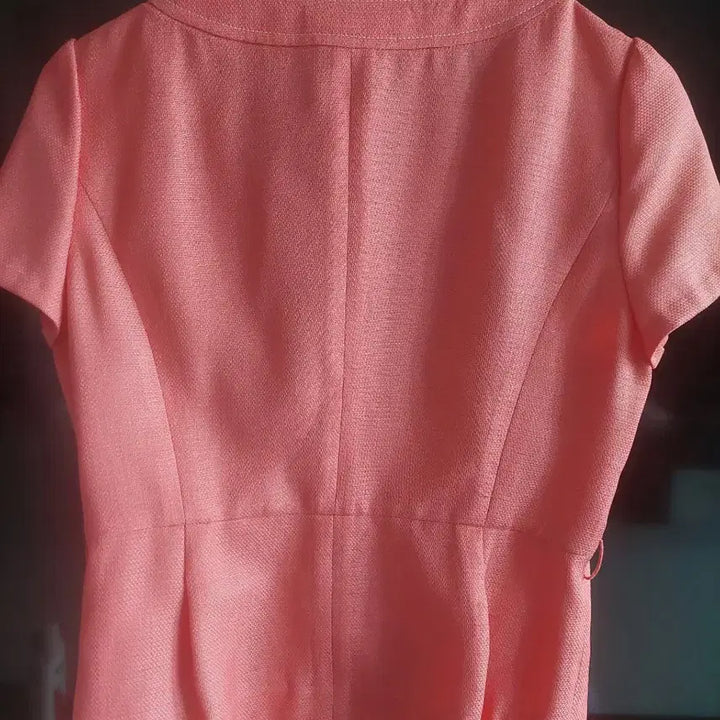 [BUNJANG] SATIN Coral Jacket and Skirt Set (Size 44-55) / 샤틴 SATIN 자켓+치마 44~55 사이즈