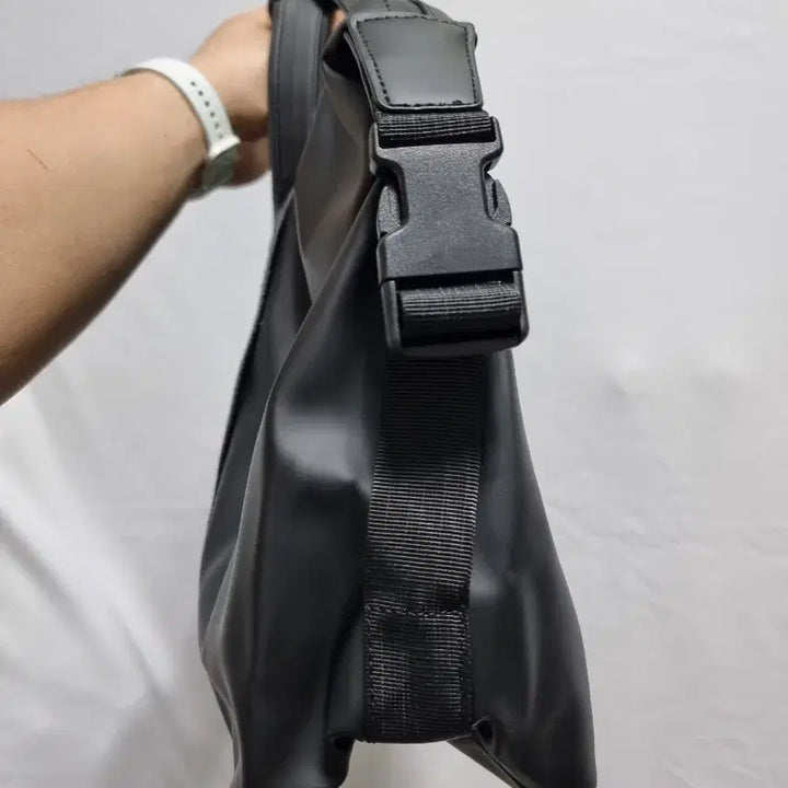 [BUNJANG] Black Leather Boston Bag / 202. 블랙 가죽 보스턴백 가방
