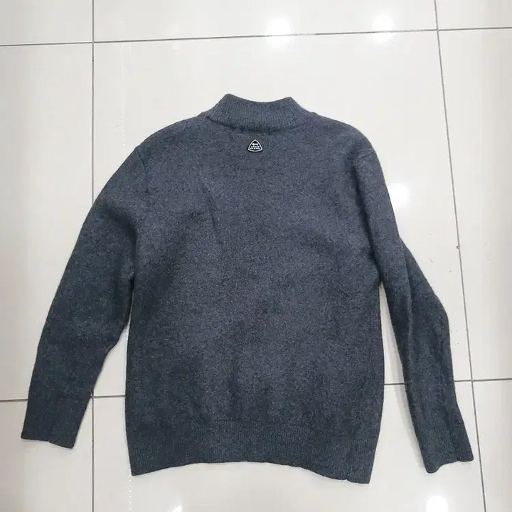 [BUNJANG] Louis Castel Gray Half-Neck Knit Top / 루이까스텔 진회색 호칭100수축해서 실제 약90사이즈 반목폴라 니트티중고