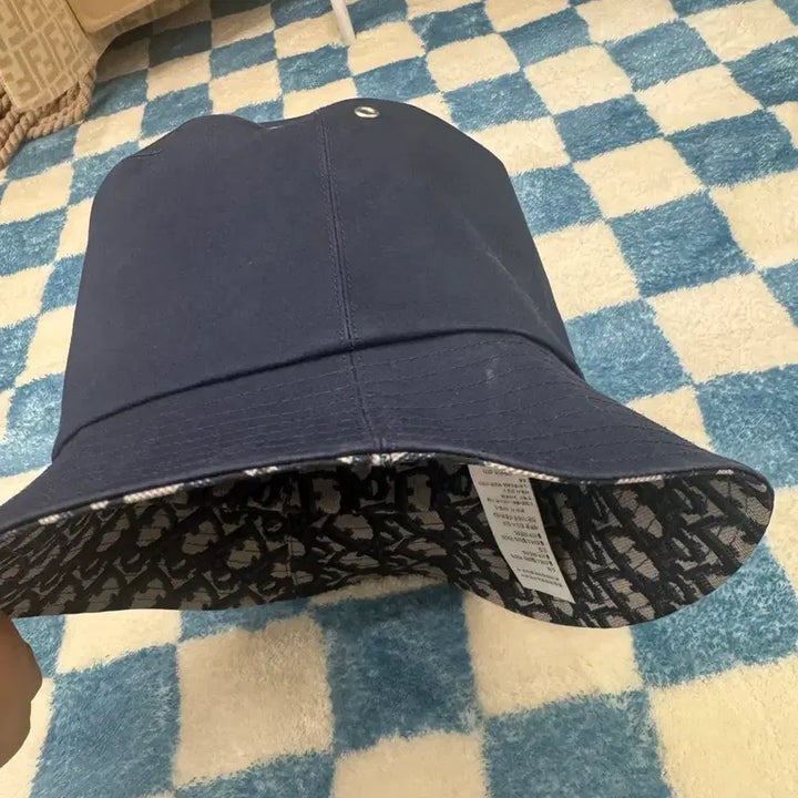 [BUNJANG] Dior Oblique Bucket Hat Navy / 디올 오블리크 버킷햇 네이비