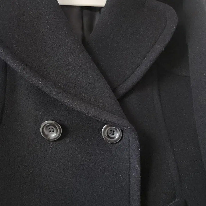 [BUNJANG] On&amp;On Double Short Coat Black / 온앤온 더블 숏 코트 블랙