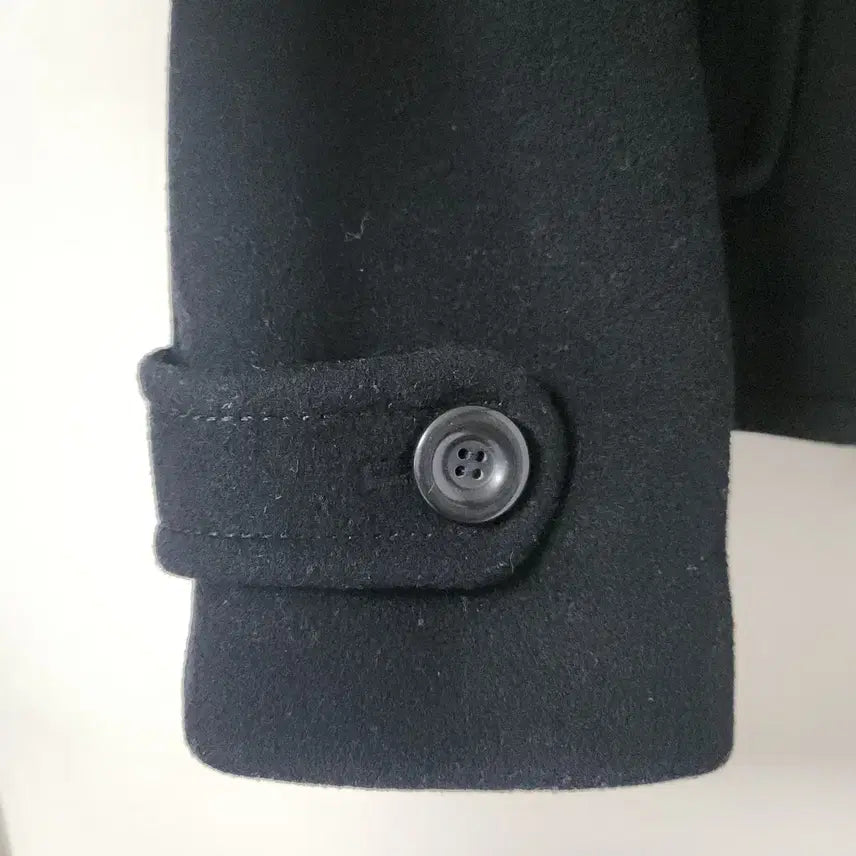 [BUNJANG] On&amp;On Double Short Coat Black / 온앤온 더블 숏 코트 블랙
