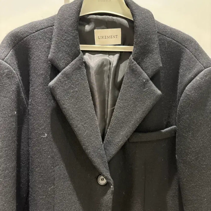 [BUNJANG] Black Wool Jacket Fall/Winter / 검정 가을겨울 울자켓