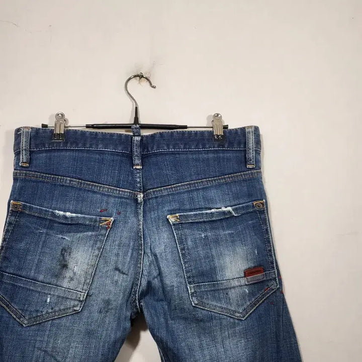 [BUNJANG] Dsquared2 Paint Denim Jeans / 디스퀘어드2  패인트  스판 데님 청바지