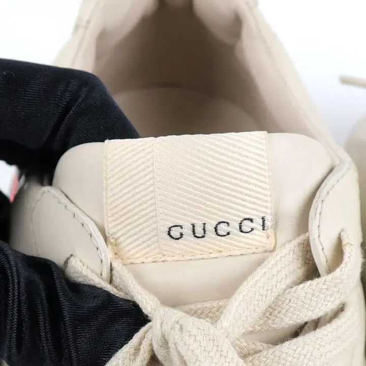 [BUNJANG] Gucci Rhyton Leather Sneakers / [중고명품다올] 구찌 라이톤 레더 스니커즈 528892 7.5사이즈