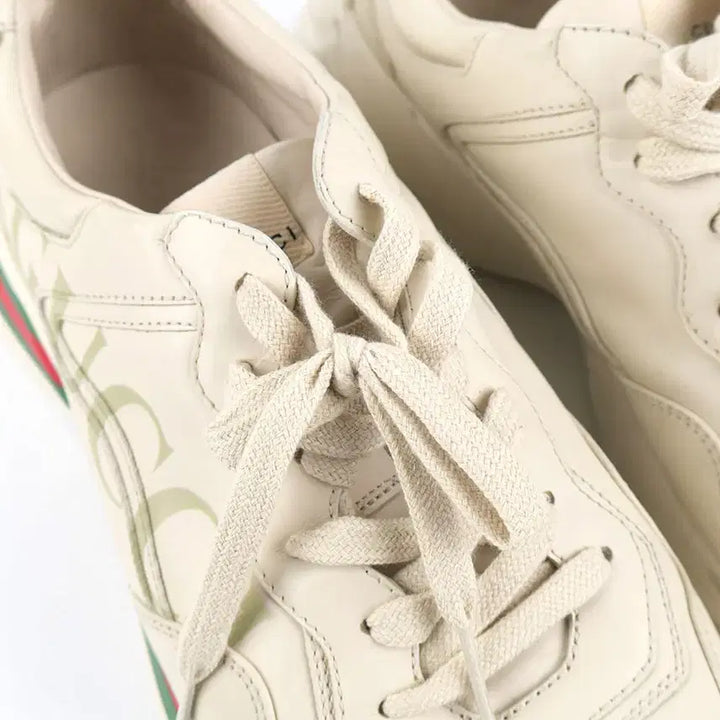 [BUNJANG] Gucci Rhyton Leather Sneakers / [중고명품다올] 구찌 라이톤 레더 스니커즈 528892 7.5사이즈