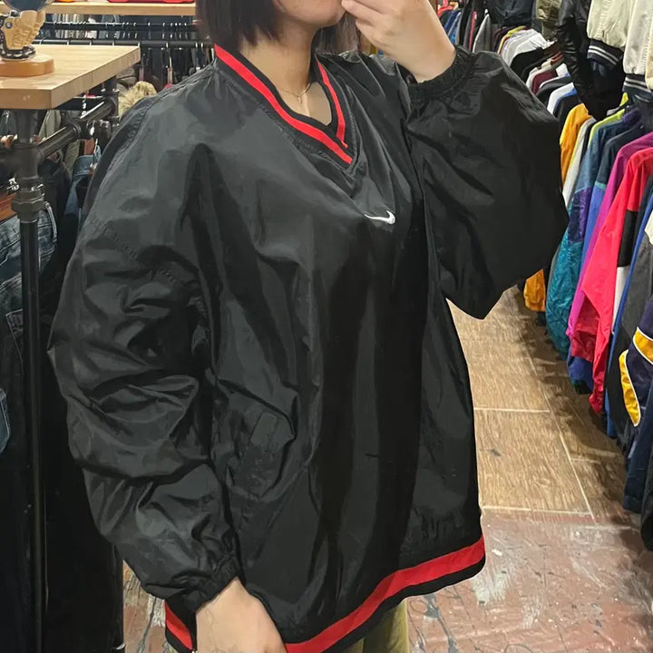 [BUNJANG] Nike Warm-up Jacket (Black) / [HI] 나이키 웜업 블랙
