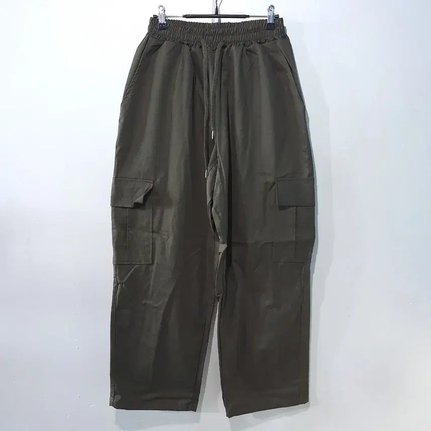 [BUNJANG] SS Cotton Wide Cargo Pants / SS신상) 코튼 와이드 카고 팬츠 4color