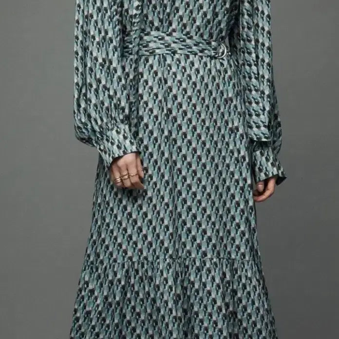 [BUNJANG] Laurel Print Long Dress / 라우렐 프린트 롱 원피스