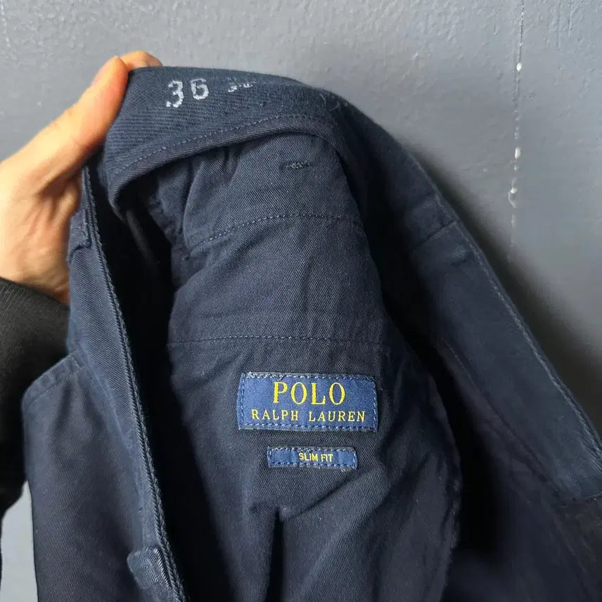 [BUNJANG] Polo Ralph Lauren Navy Slim Cargo Pants / 36 폴로 랄프로렌 네이비 슬림 카고 팬츠