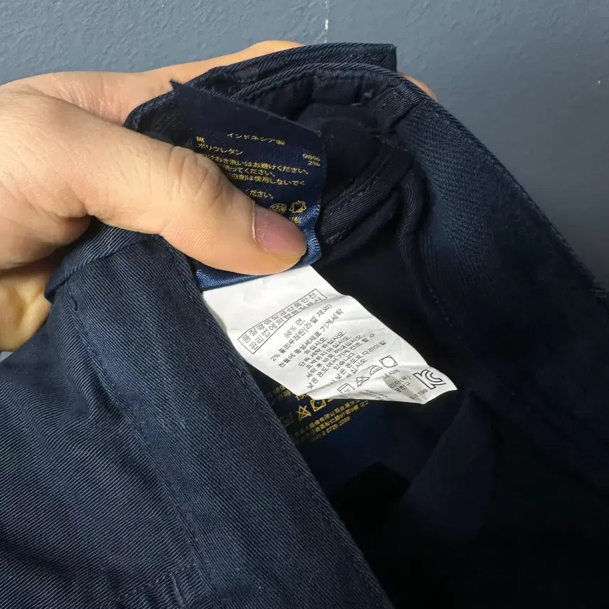 [BUNJANG] Polo Ralph Lauren Navy Slim Cargo Pants / 36 폴로 랄프로렌 네이비 슬림 카고 팬츠