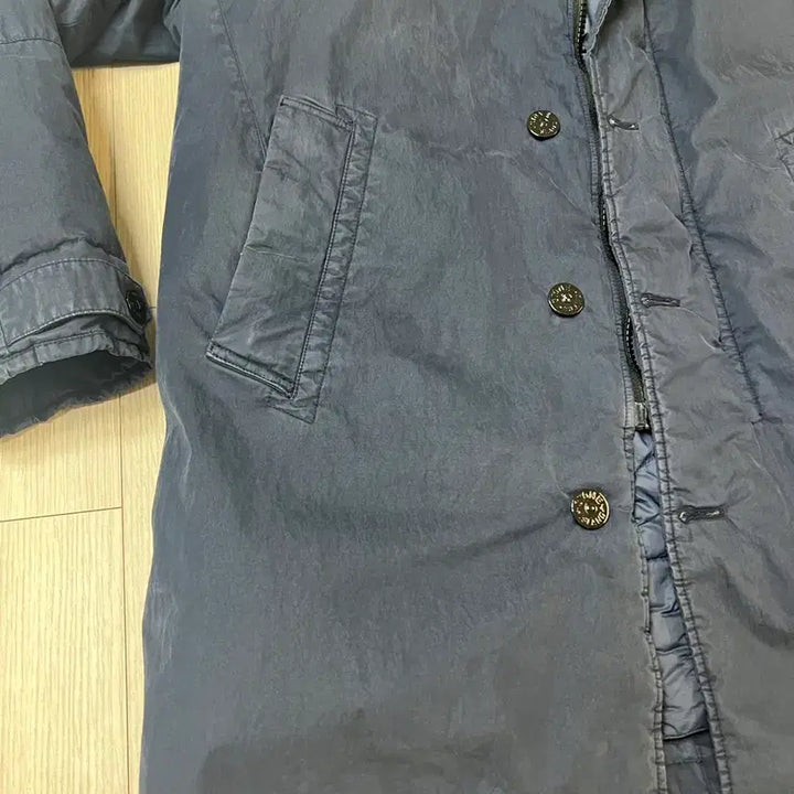[BUNJANG] Stone Island 50 Fili Regina Fabric Goose Down Padded Jacket / 스톤아일랜드 50fili 레지나타 구스패딩