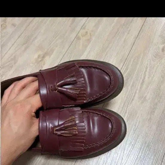 [BUNJANG] Dr. Martens Leroy Adrian Loafer Burgundy / uk7,260) 닥터마틴 르로이 아드리안 로퍼 버건디