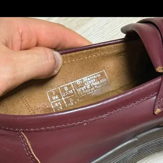 [BUNJANG] Dr. Martens Leroy Adrian Loafer Burgundy / uk7,260) 닥터마틴 르로이 아드리안 로퍼 버건디