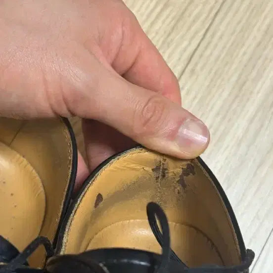 [BUNJANG] Dr. Martens 1461 Smooth Black Derby Shoes / uk6,250) 닥터마틴 1461 스무스 블랙 3홀 더비