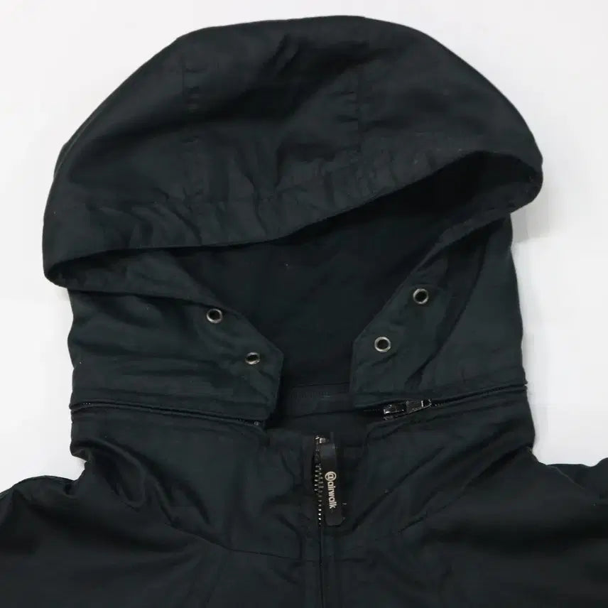 [BUNJANG] Airwalk Ripstop Technical Hooded Windbreaker (M) / 일본 에어워크 블랙 립스탑 테크니컬 후드 윈드브레이커 (M)