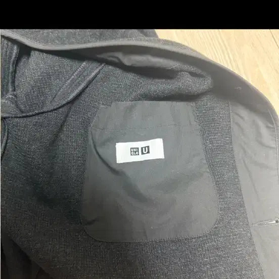 [BUNJANG] Uniqlo U Fleece Cardigan Dark Gray / xxl) 유니클로 u 후리스 가디건 다크 그레이