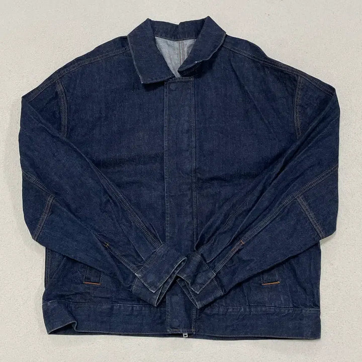 [BUNJANG] Musinsa Standard CONE Oversized Denim Blouson Jacket / 2XL 무신사 스탠다드 CONE 오버사이즈 데님 블루종 자켓 0312-1