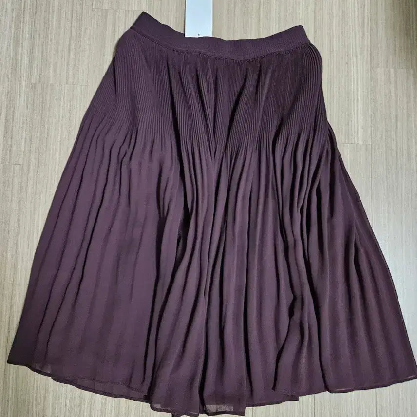[BUNJANG] H&amp;M Pleated Skirt Purple / H&amp;M플리츠 스커트 퍼플