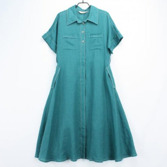 [BUNJANG] Cacharel Linen Dress / 까사렐 원피스