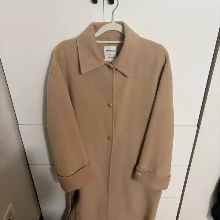 [BUNJANG] AMYGRACE Wool 90% Long Coat / AMYGRACE 롱코트 울90 핏예쁨