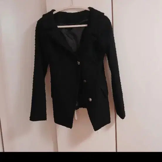 [BUNJANG] Noel Black Tweed Jacket / 노엘 블랙 트위드자켓(새상품)
