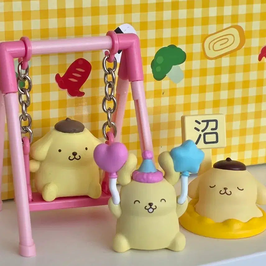 [BUNJANG] Sanrio Pompompurin Gachapon Bundle Set / 폼폼푸린 가챠 3종 일괄 판매