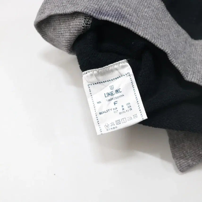 [BUNJANG] Paopao Wear Michigan Motorcycle Raglan Sweatshirt / Paopao Wear 빈티지 미시간 모터사이클 배색 래글런 맨투맨 (F)