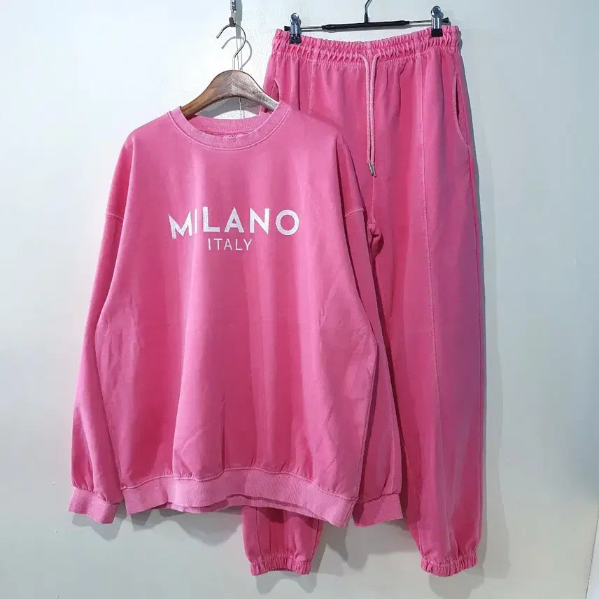 [BUNJANG] Milano Pigment Cotton Set (Sweatshirt &amp; Jogger Pants) / SS신상) 밀라노 피그먼트 맨투맨, 조거팬츠 세트 7color