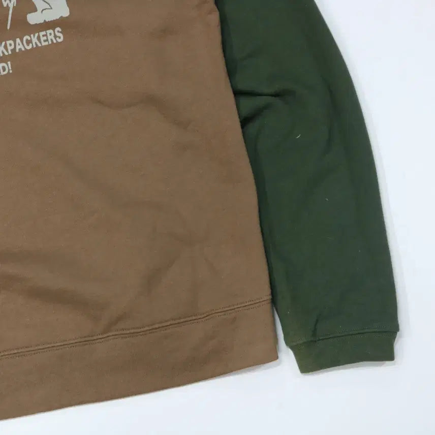 [BUNJANG] Cobmaster Moai Graphic Raglan Sweatshirt / 콜마스터 빈티지 백패킹 모아이 그래픽 나그랑 맨투맨 (F)