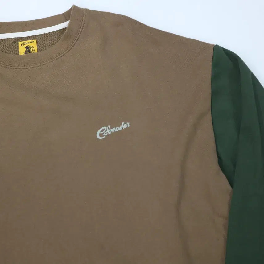 [BUNJANG] Cobmaster Moai Graphic Raglan Sweatshirt / 콜마스터 빈티지 백패킹 모아이 그래픽 나그랑 맨투맨 (F)