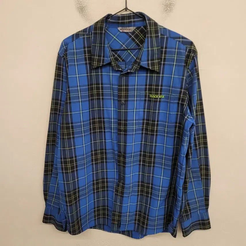 [BUNJANG] Black Yak Checkered Shirt / [95~100/M~L] 블랙야크 체크 셔츠