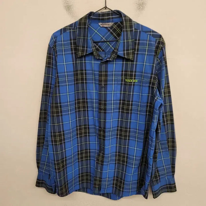 [BUNJANG] Black Yak Checkered Shirt / [95~100/M~L] 블랙야크 체크 셔츠
