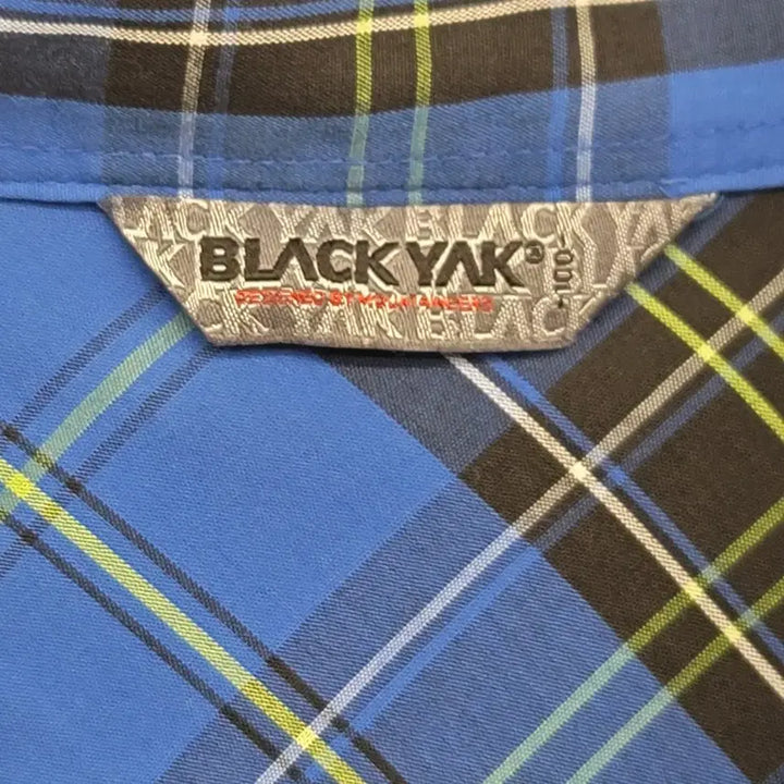 [BUNJANG] Black Yak Checkered Shirt / [95~100/M~L] 블랙야크 체크 셔츠