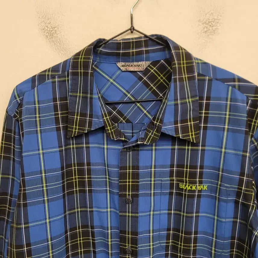 [BUNJANG] Black Yak Checkered Shirt / [95~100/M~L] 블랙야크 체크 셔츠
