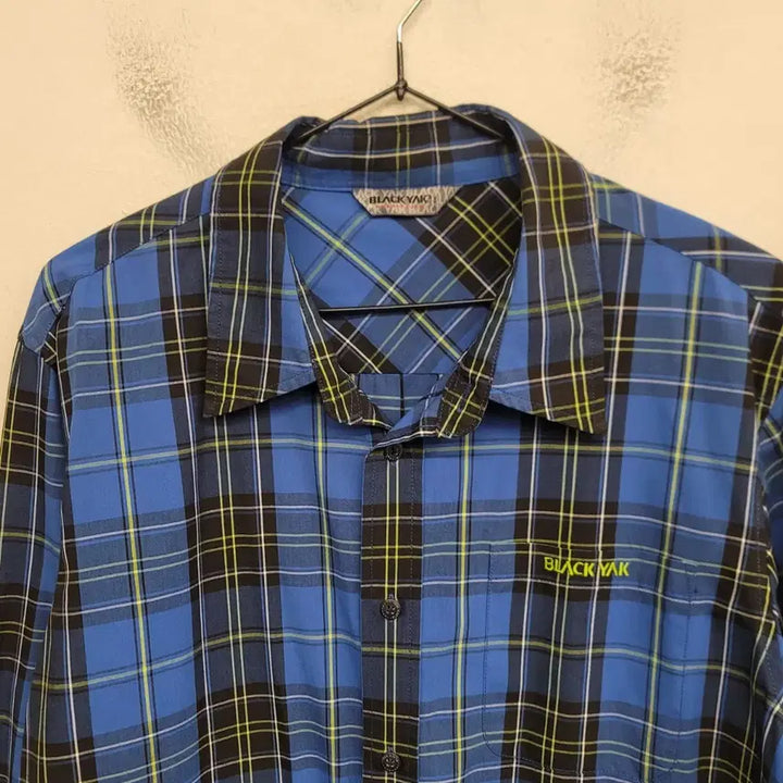 [BUNJANG] Black Yak Checkered Shirt / [95~100/M~L] 블랙야크 체크 셔츠