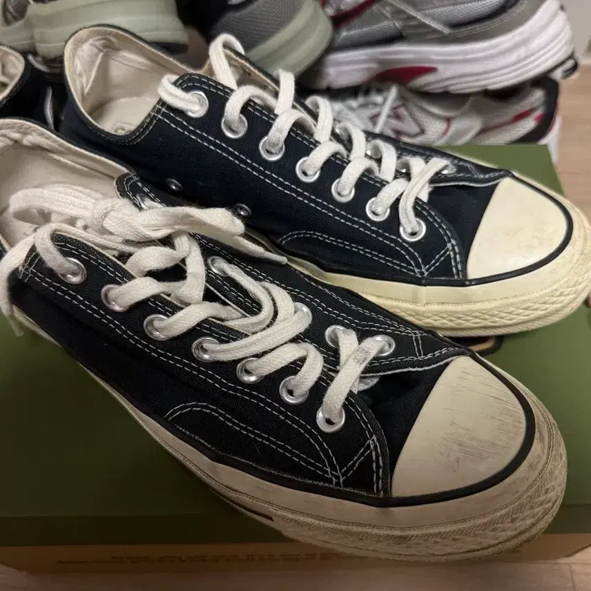 [BUNJANG] Converse Chuck Taylor Black Sneakers / 컨버스 척테일러 270