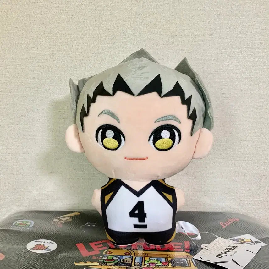 [BUNJANG] Haikyuu!! Bokuto Koutarou Medium Plush 27cm / 새상품) 하이큐 보쿠토 코타로 중형인형 27cm