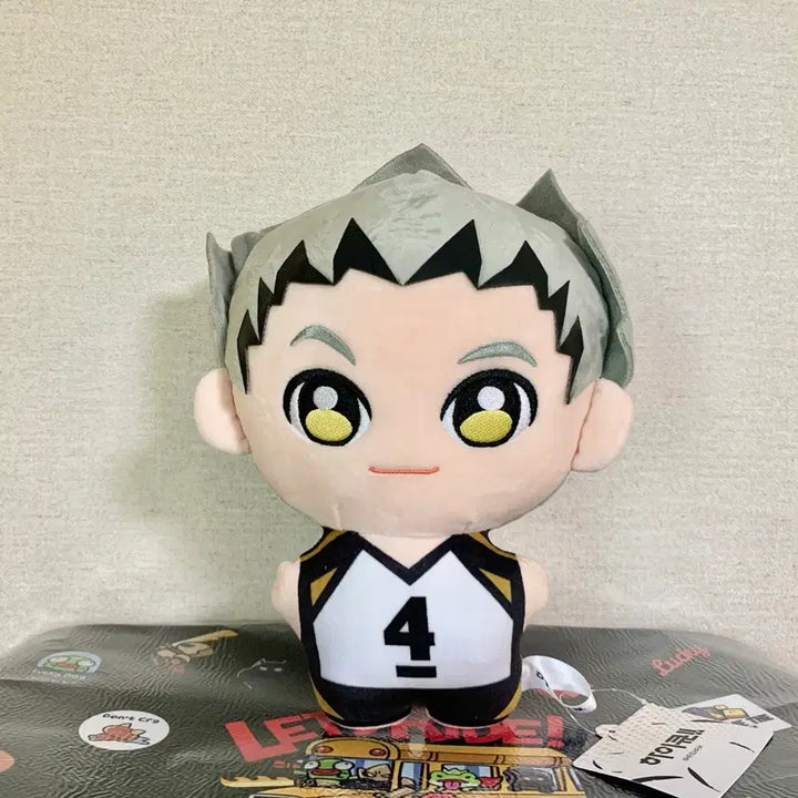 [BUNJANG] Haikyuu!! Bokuto Koutarou Medium Plush 27cm / 새상품) 하이큐 보쿠토 코타로 중형인형 27cm