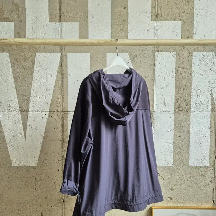 [BUNJANG] Unbranded Oversized Hooded String T-shirt / 빅사이즈88)후드 스트링 티셔츠