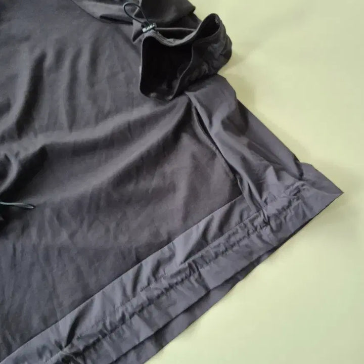 [BUNJANG] Unbranded Oversized Hooded String T-shirt / 빅사이즈88)후드 스트링 티셔츠