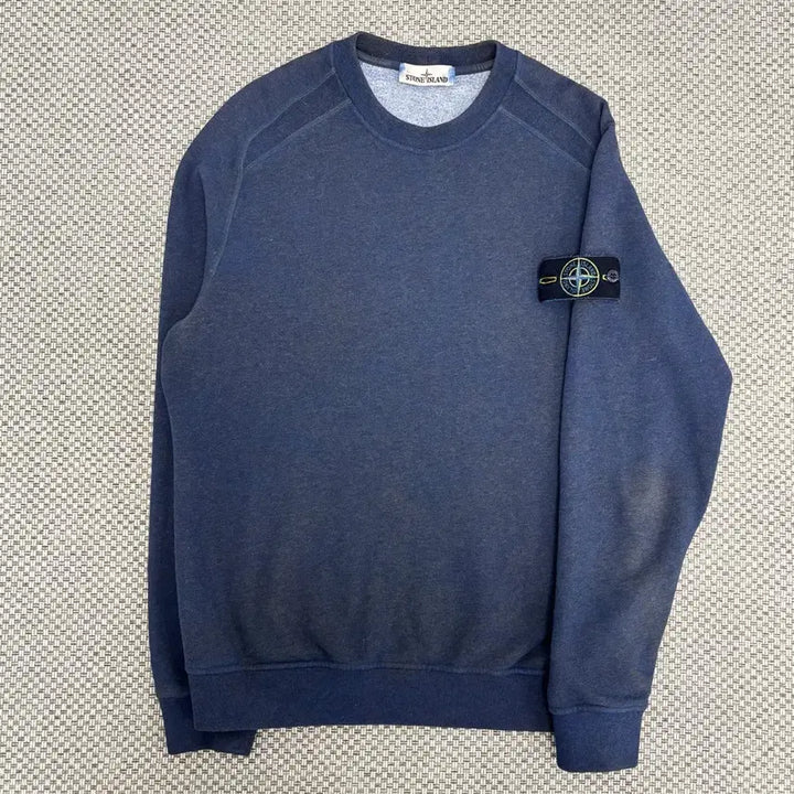 [BUNJANG] Stone Island Dust M Patch Crewneck / [M]스톤아일랜드 와펜패치 더스트 맨투맨
