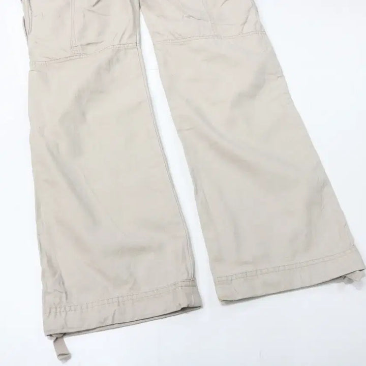 [SOLD OUT] 빈티지 베이지 멀티 포켓 스트링 카고 팬츠