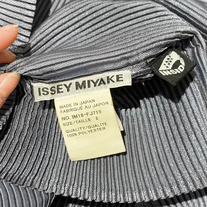 [BUNJANG] Issey Miyake A-POC Violet High Neck Long Sleeve Top / 이세이 미야케 에이폭 바이올렛 하이넥 롱 슬리브 탑