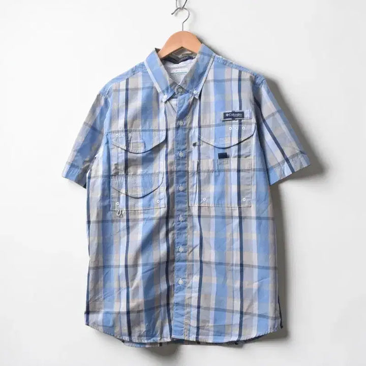 [BUNJANG] Columbia PFG Super Bonehead Fishing Shirt / 컬럼비아 PFG 피싱 반팔 셔츠 M M0111