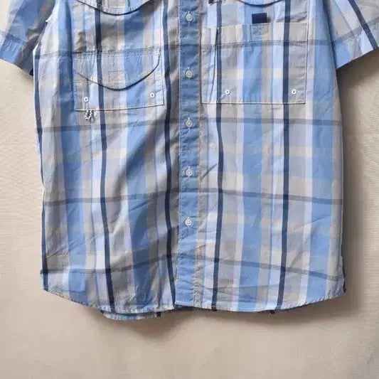 [BUNJANG] Columbia PFG Super Bonehead Fishing Shirt / 컬럼비아 PFG 피싱 반팔 셔츠 M M0111
