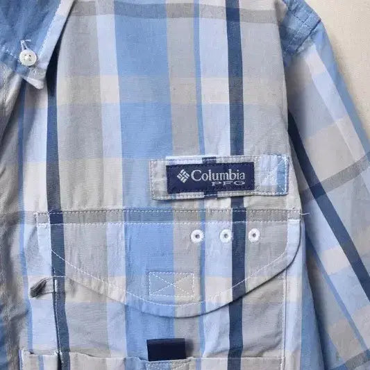 [BUNJANG] Columbia PFG Super Bonehead Fishing Shirt / 컬럼비아 PFG 피싱 반팔 셔츠 M M0111