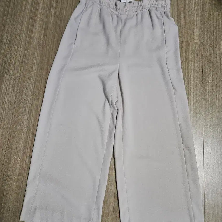 [BUNJANG] H&amp;M Ivory Wide Pants / H&amp;M 아이보리 와이드 팬츠
