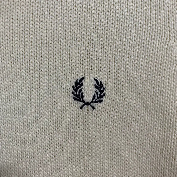 [BUNJANG] Fred Perry Japan V-Neck Cotton Knit Vest M / 프레드페리 재팬  브이넥 코튼 니트 베스트 M